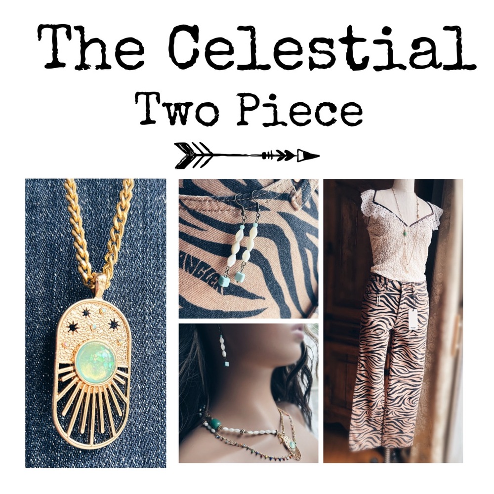 Artisan Made Necklace and Matching Earrings